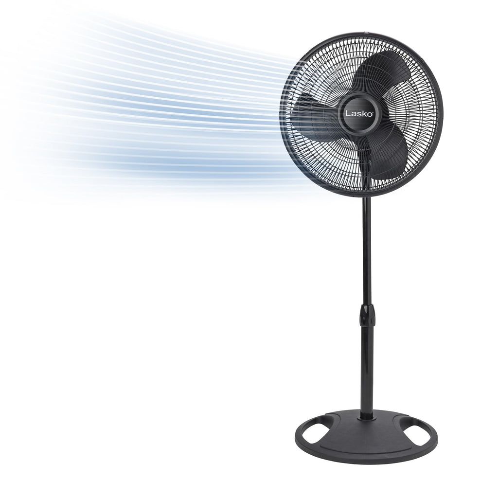 Oscillating Standing Pedestal Fan 16" Black Z7355