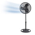Oscillating Standing Pedestal Fan 16" Black Z7355