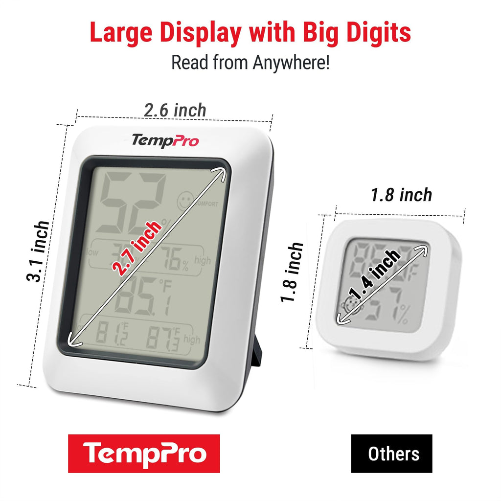 Digital Hygrometer Indoor Thermometer O624