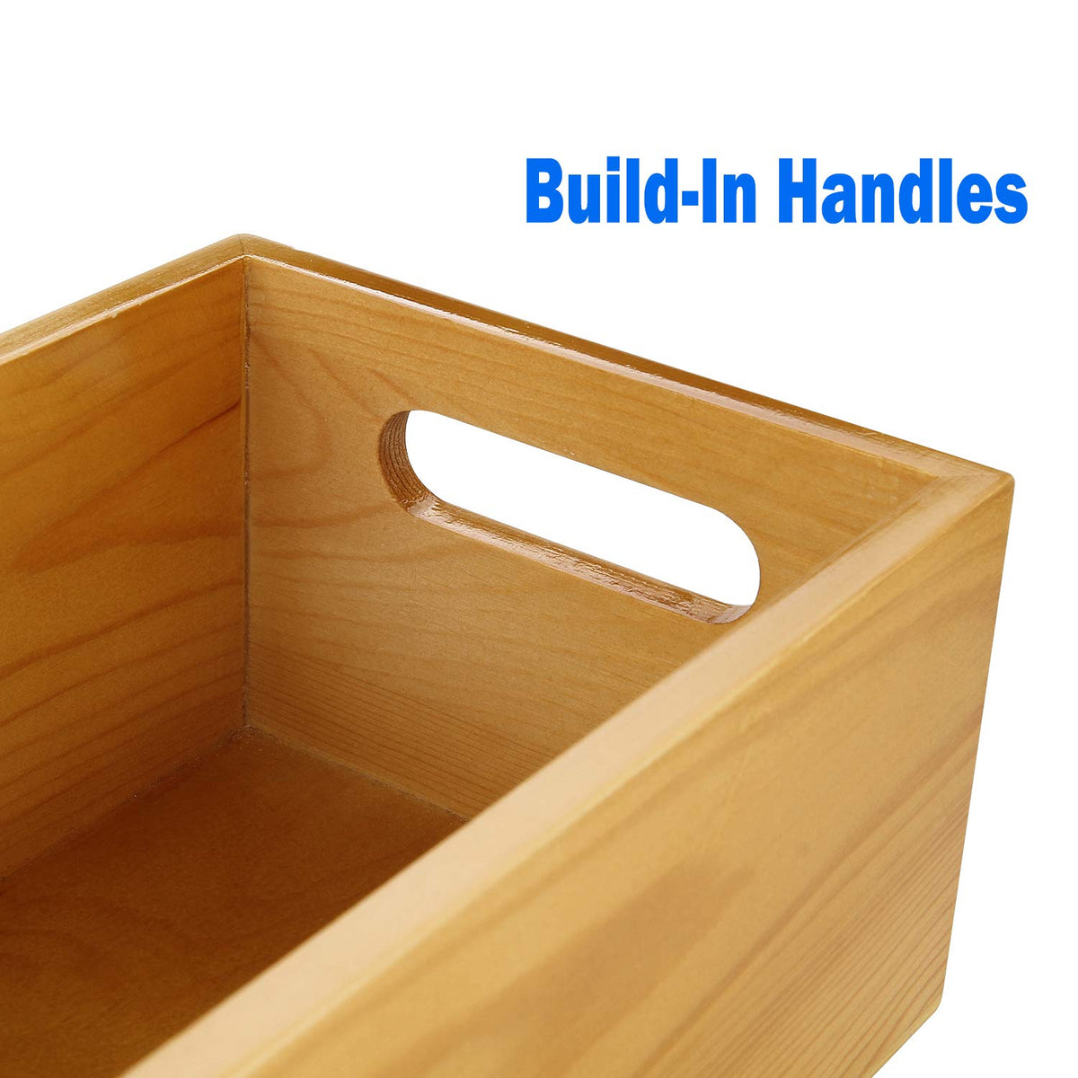 Pine Wood Organizer 4 Packs X141