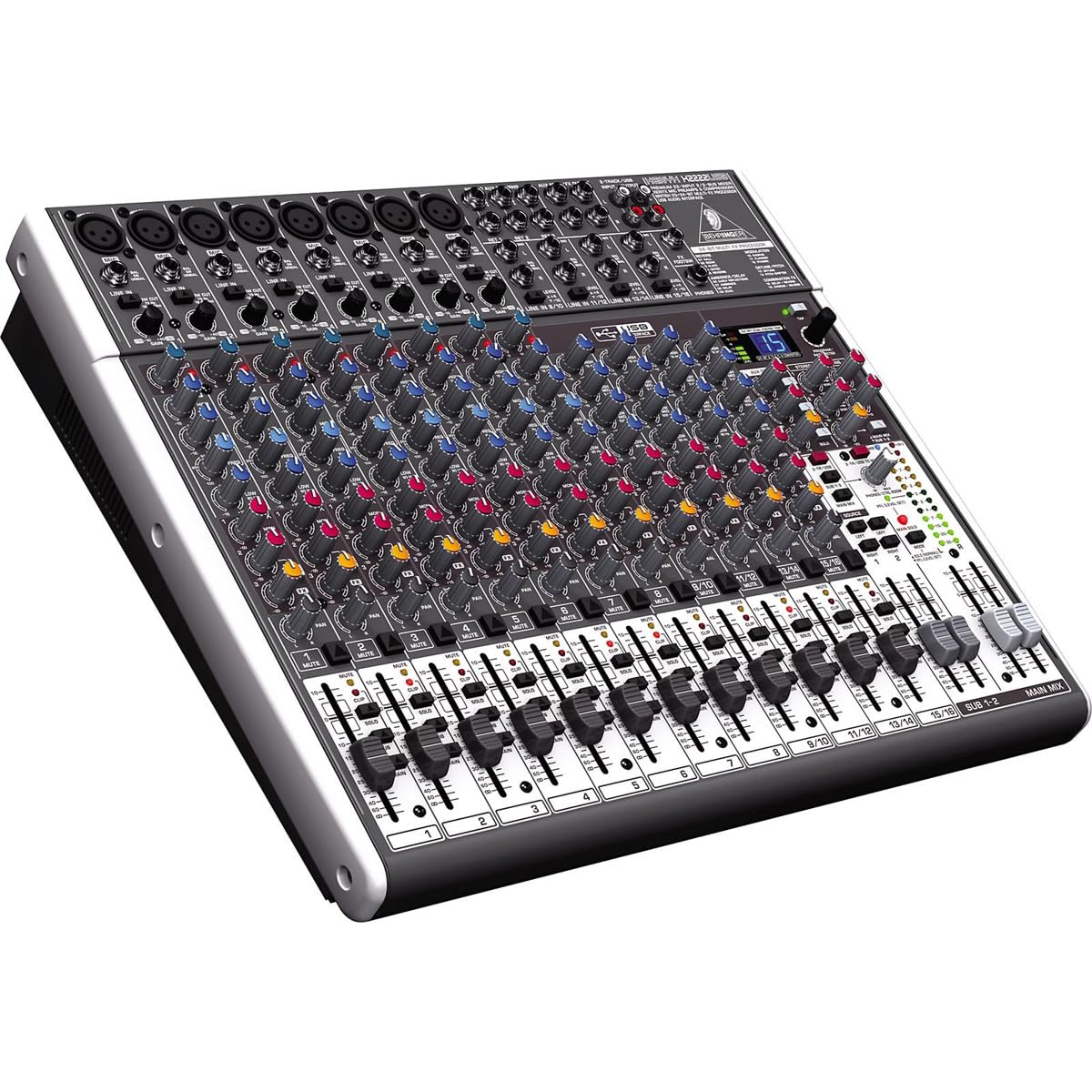 22-Input 2/2-Bus Mixer with Mic Preamps T5571