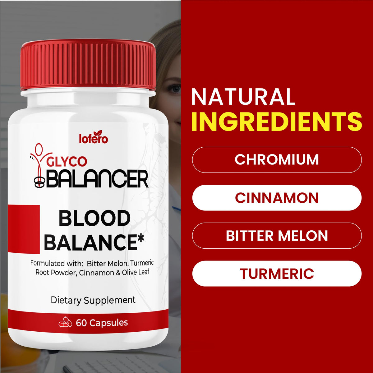 2 Pack Glyco Balancer Capsules 120ct D867