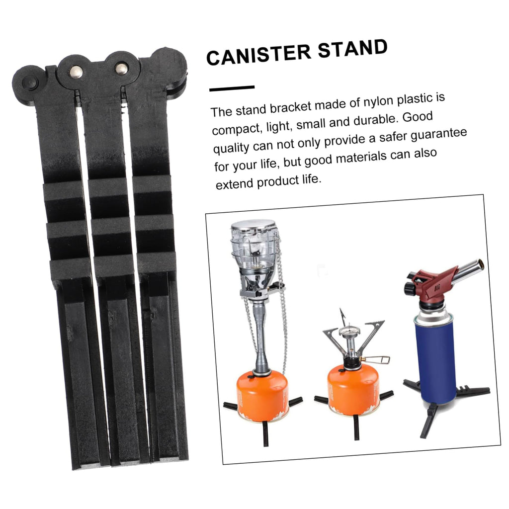 Compact Folding Propane Camp Stove Canister Stand O4076