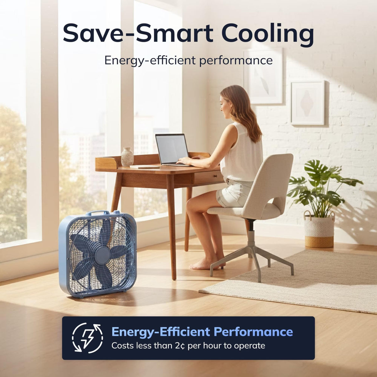 20-Inch 3-Speed Box Fan B472