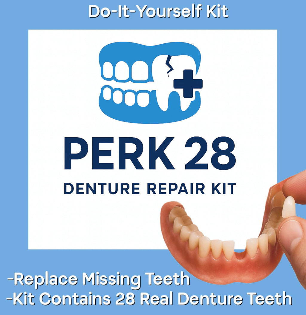 Denture Repair Kit with 28 Denture Teeth E934
