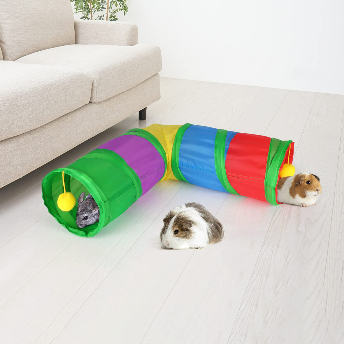 Guinea Pig Tunnels and Tubes Collapsible U7402