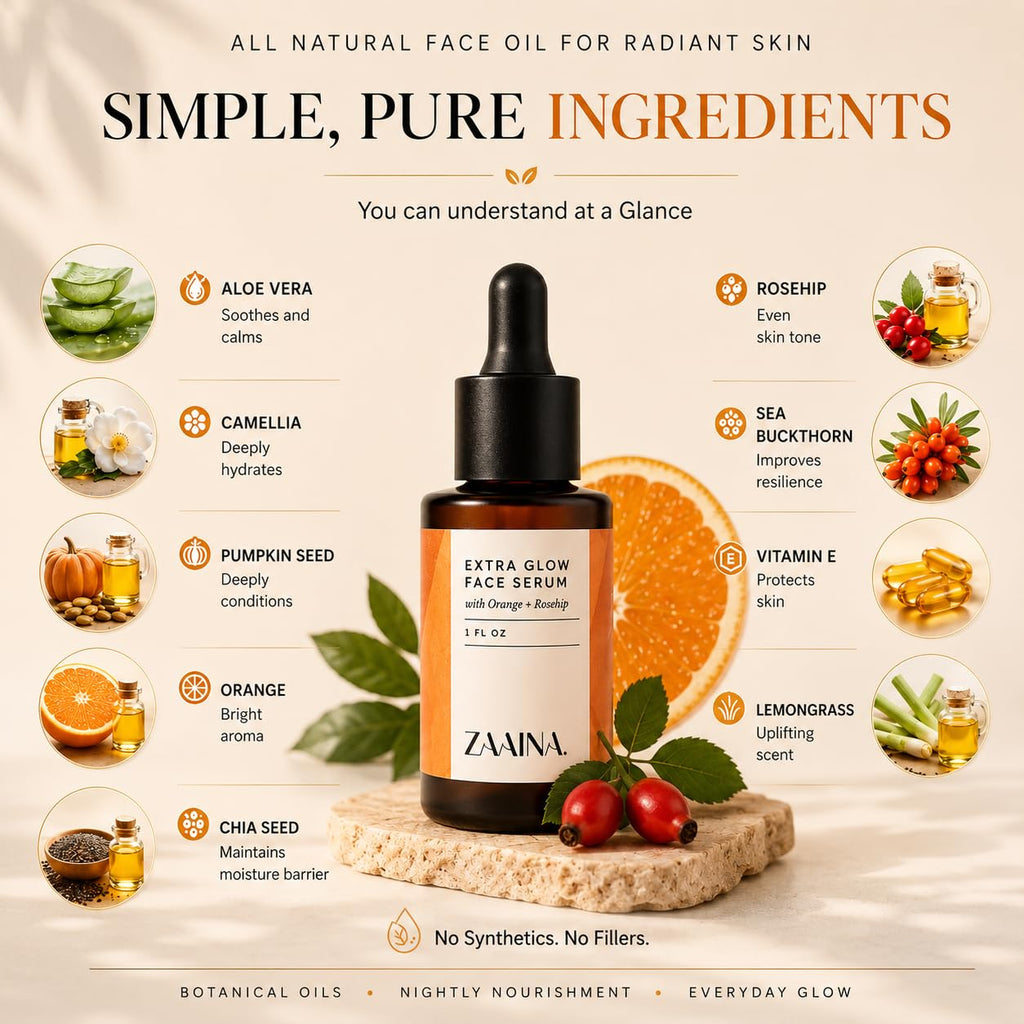 Extra Glow Face Oil Serum 1 oz G59572