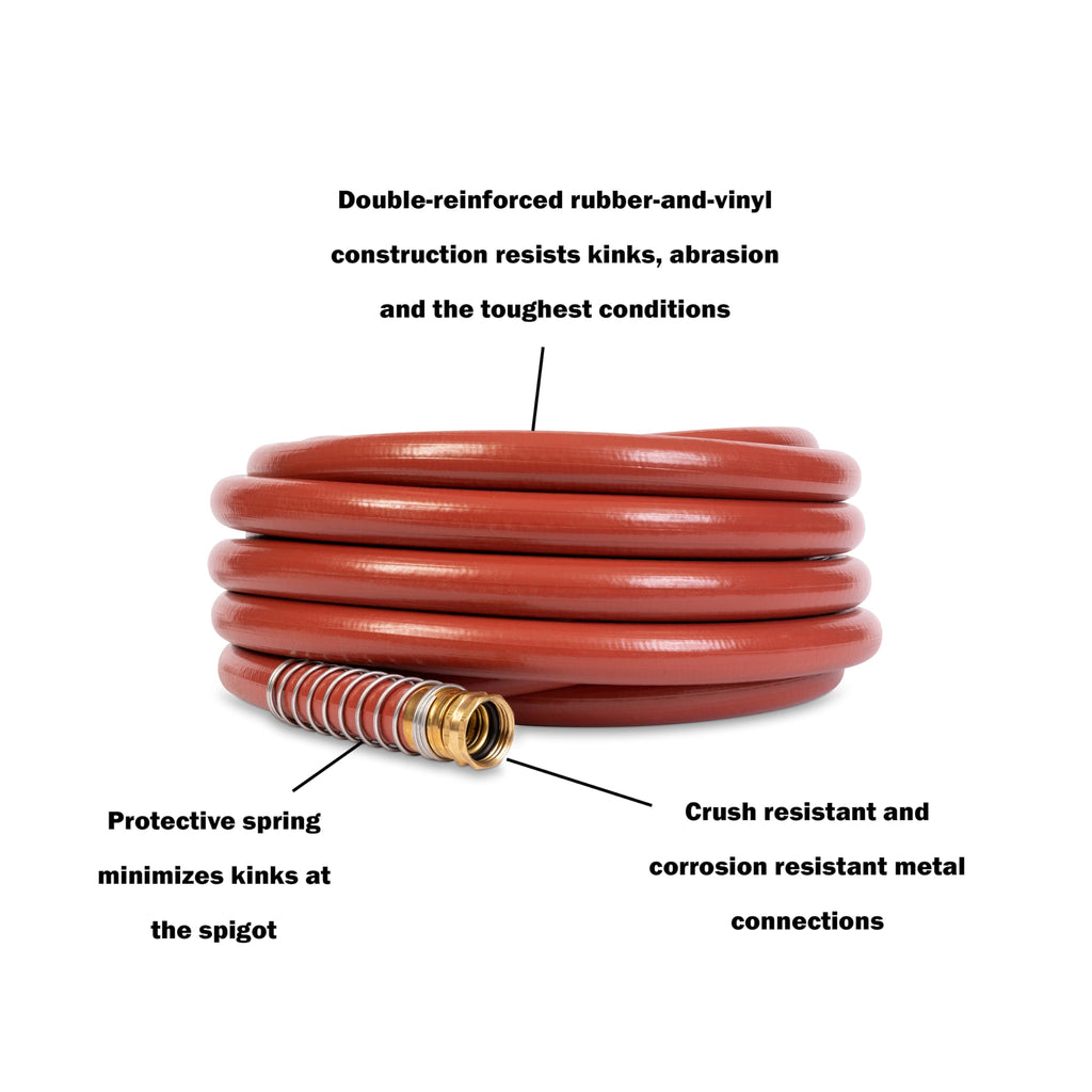 3/4" x 50' Heavy Duty Kink Resistant Garden Hose R7520