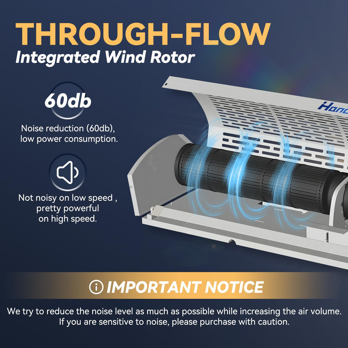36 Inch 2 Speeds Air Curtain I280626