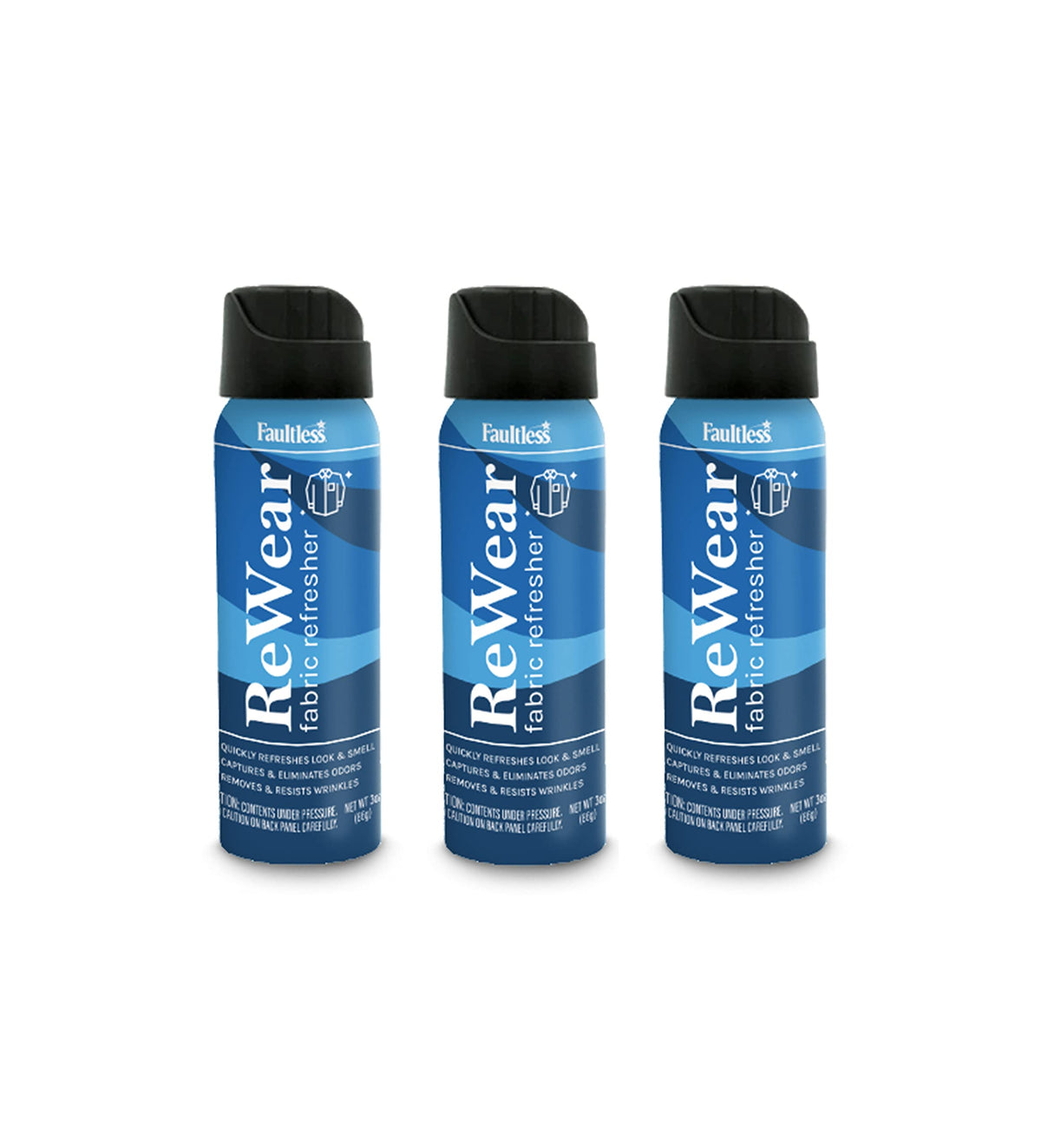Dry Wash Spray for Clothing 3oz Mini 3 Pack M5617