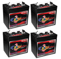 6 Volt 208Ah Deep Cycle Battery Set of 4 O69743