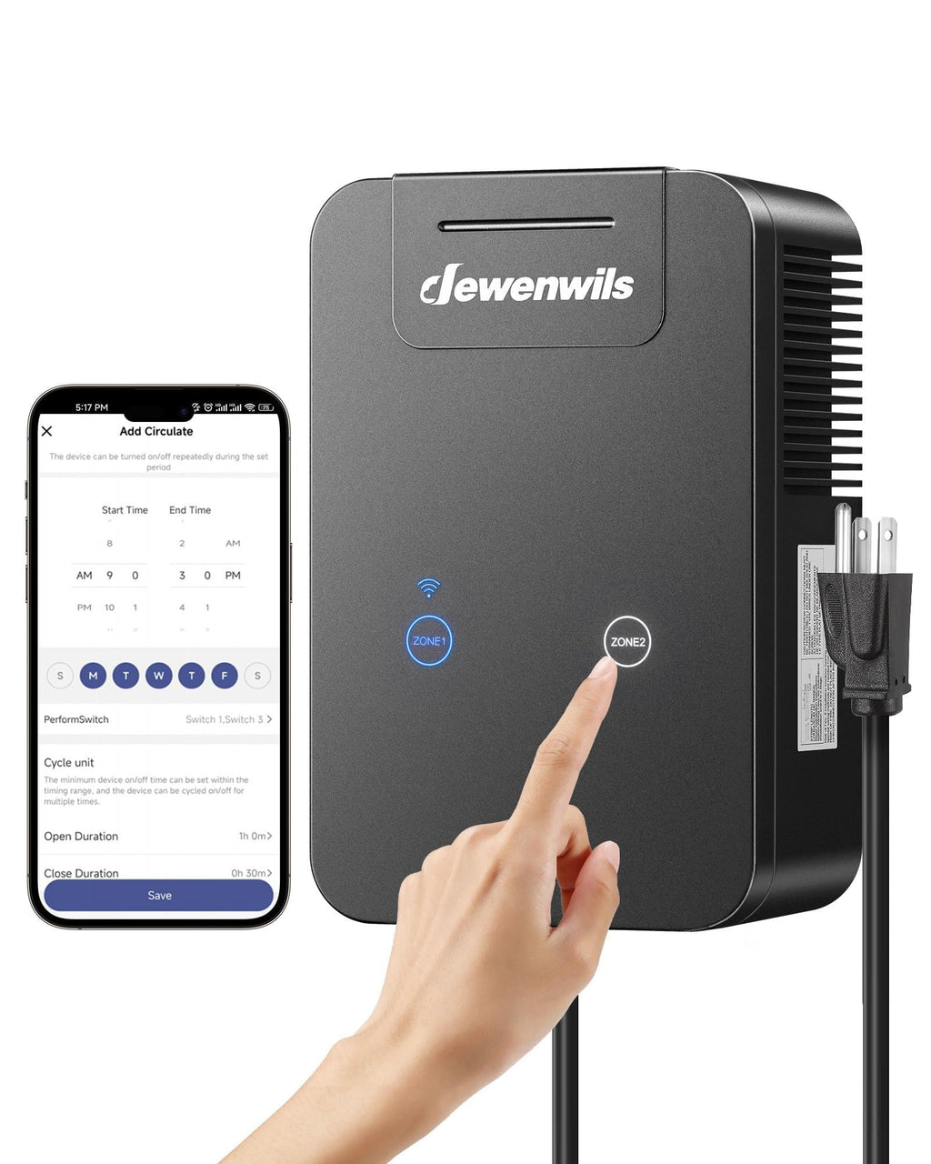 300W WiFi Low Voltage Landscape Transformer T828813