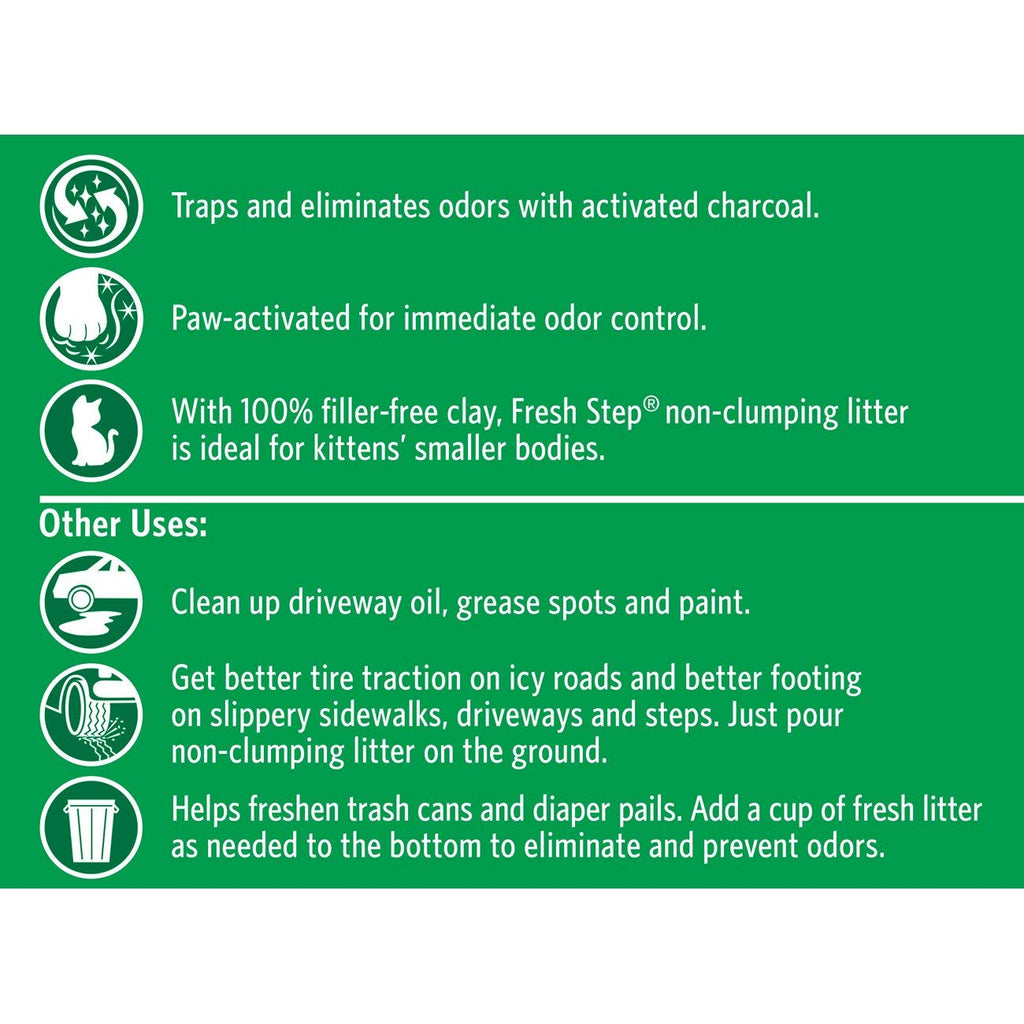 Non Clumping Cat Litter With 7-Day Odor Control, 14 lb. Bag M687
