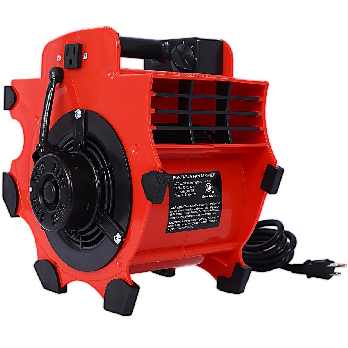 3-Speed Heavy-Duty Floor and Carpet Dryer T4796