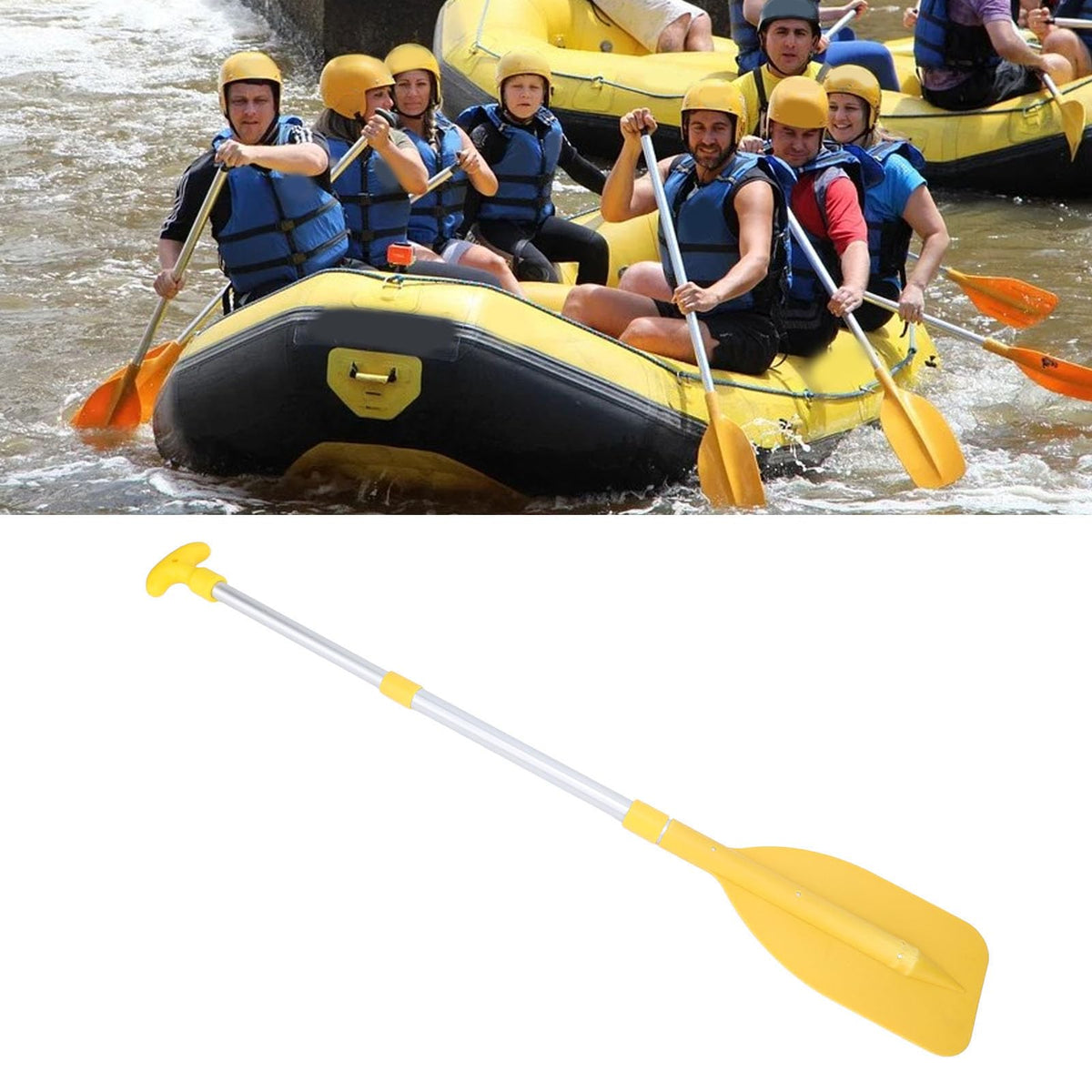 2Pcs Telescopic Adjustable Canoe Paddles R699233