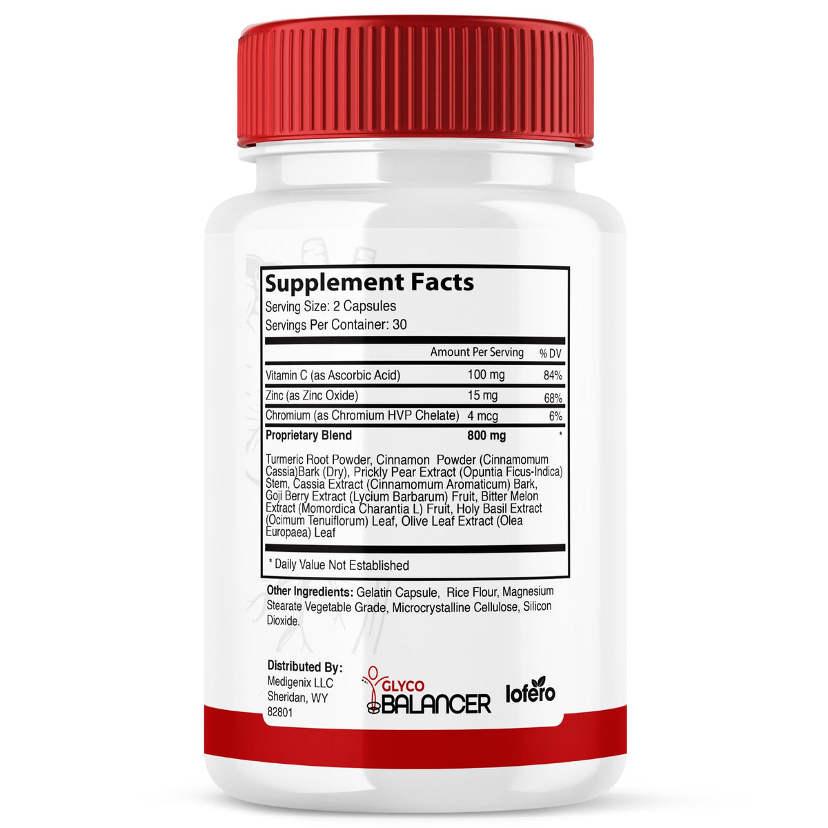 2 Pack Glyco Balancer Capsules 120ct D867