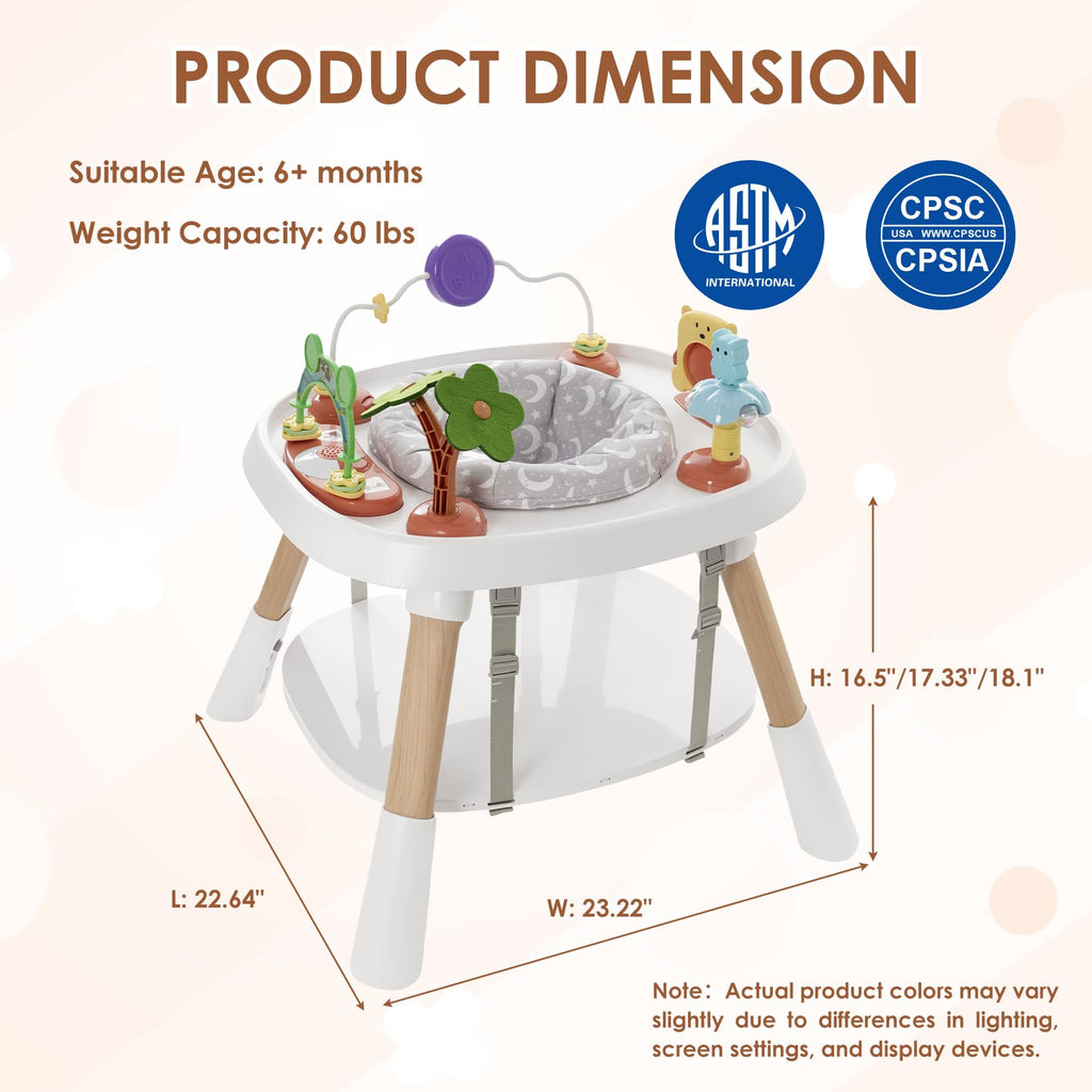 Baby Activity Center, 6-in-1 Stationary Jumper T528307