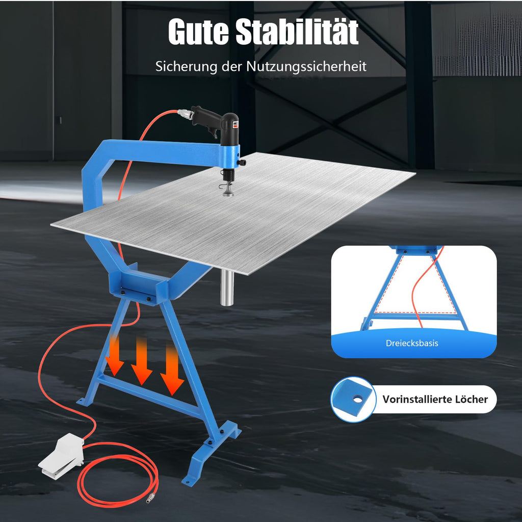 Pneumatic Planishing Hammer with Stand & Pedal G804108