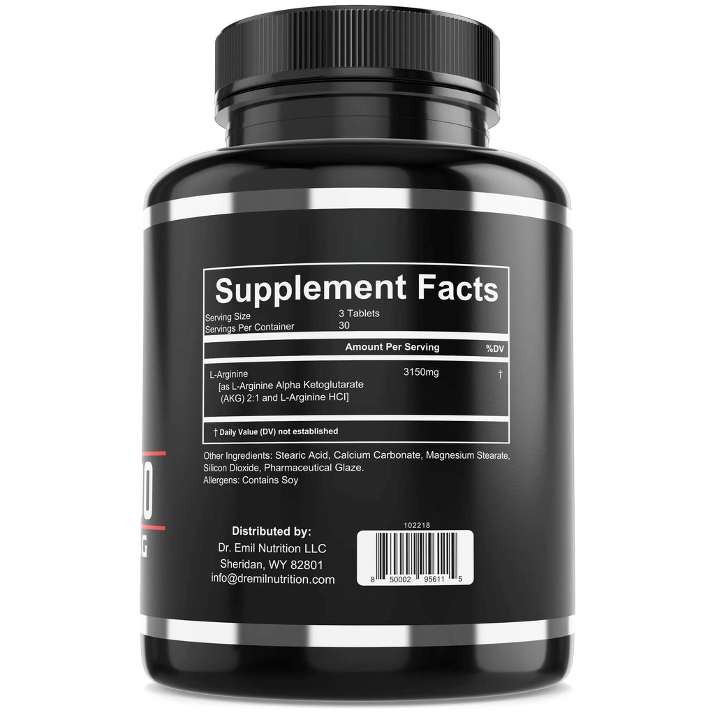 L-Arginine 3000, 90 Tablets Y447861