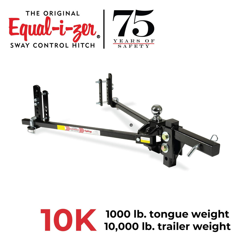 4-point Sway Control Hitch, 10,000 Lbs Trailer Weight Rating X37832