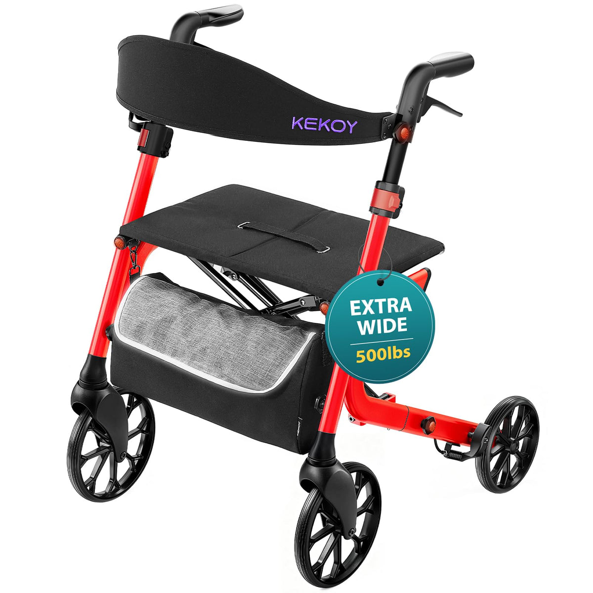 Bariatric Rollator Walker with Seat Z20629