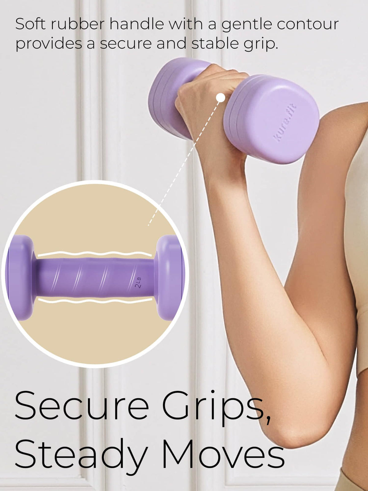 Adjustable Dumbbell Set 2LB 3LB 4LB 5LB T36596