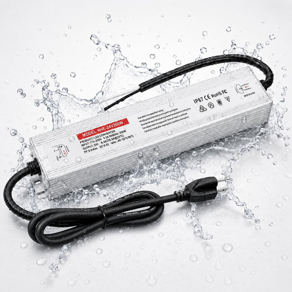 24V 200W IP67 Waterproof LED Power Supply F28562