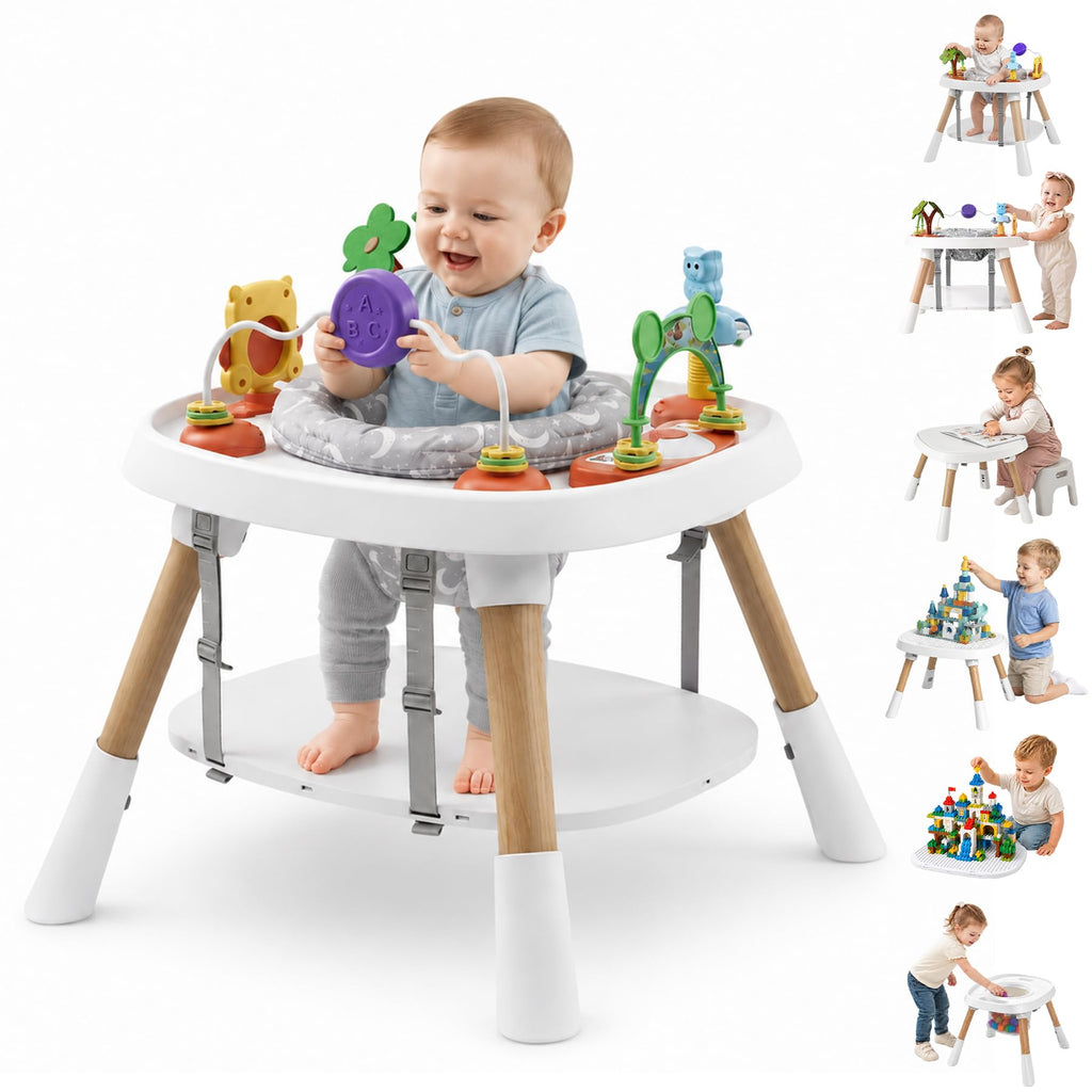 Baby Activity Center, 6-in-1 Stationary Jumper T528307