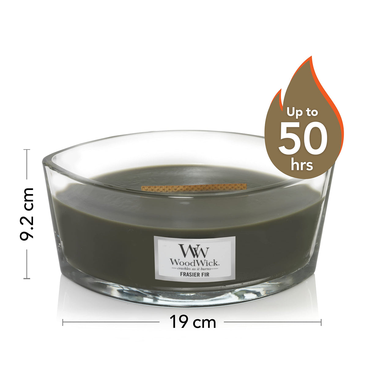 16oz Scented Candle with Wood Wick W70957