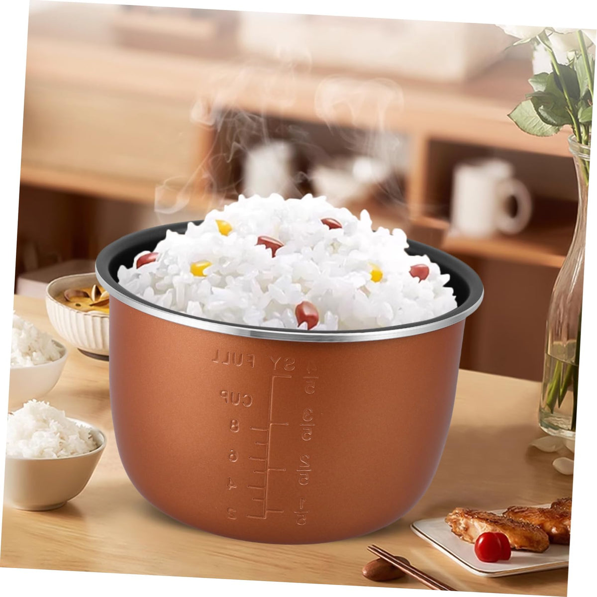Aluminum Alloy Non-stick 4l Replacement Inner Pot C626