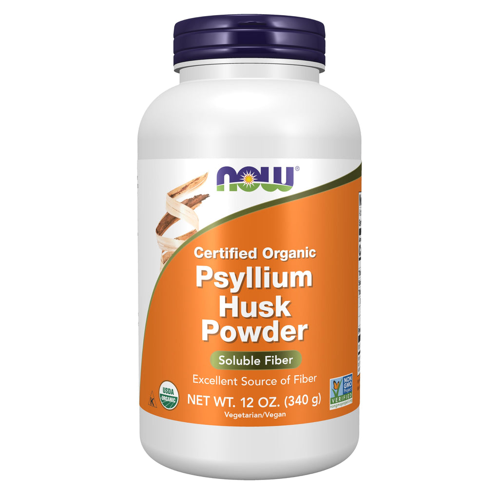 Organic Psyllium Husk Powder 12 oz P26421
