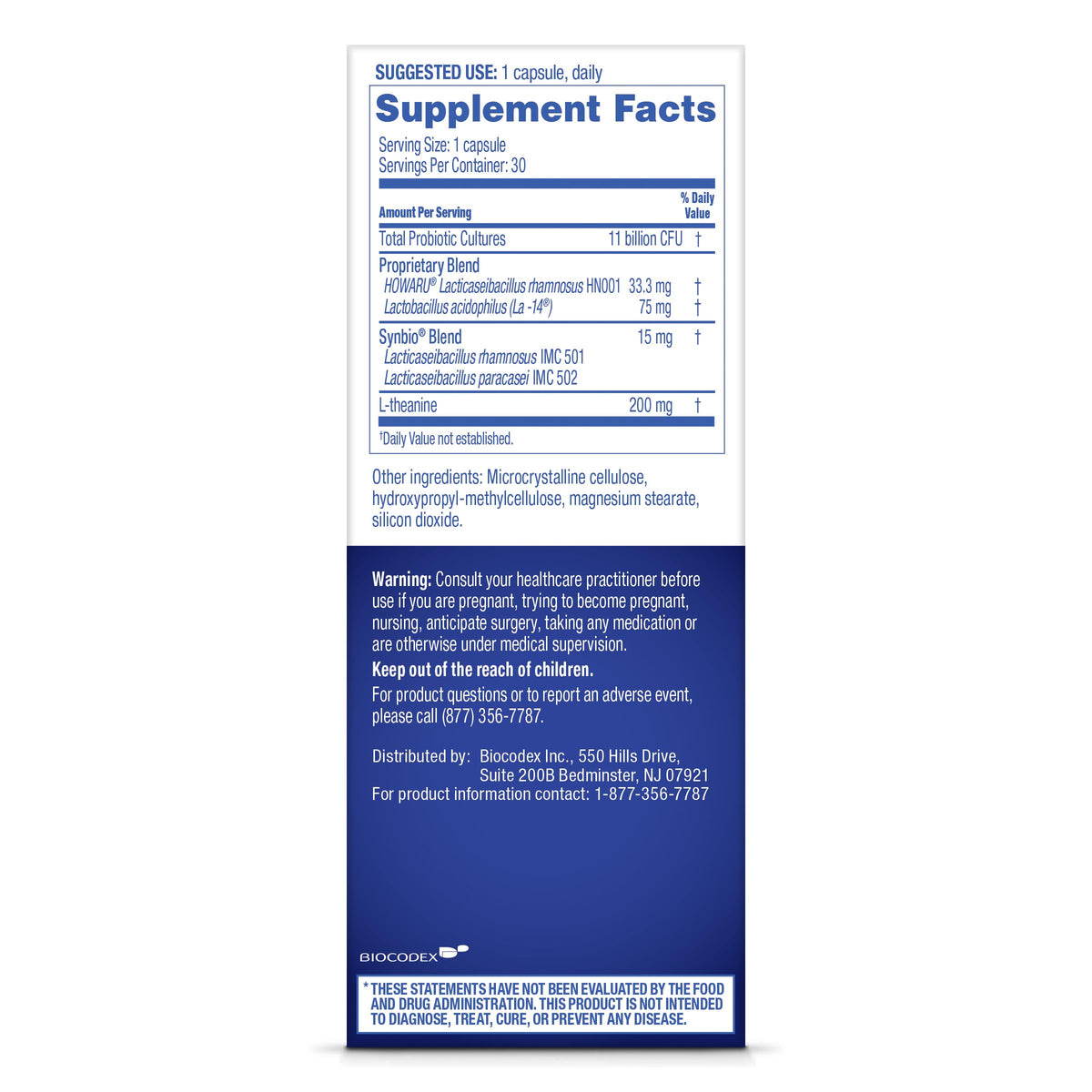 Probiotics 30 Capsules D9511
