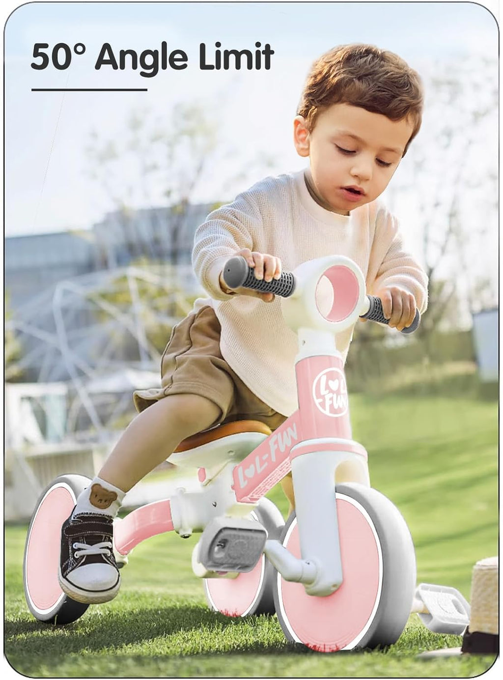 Toddler Balance Bike 5 in 1 Tricycle G314260