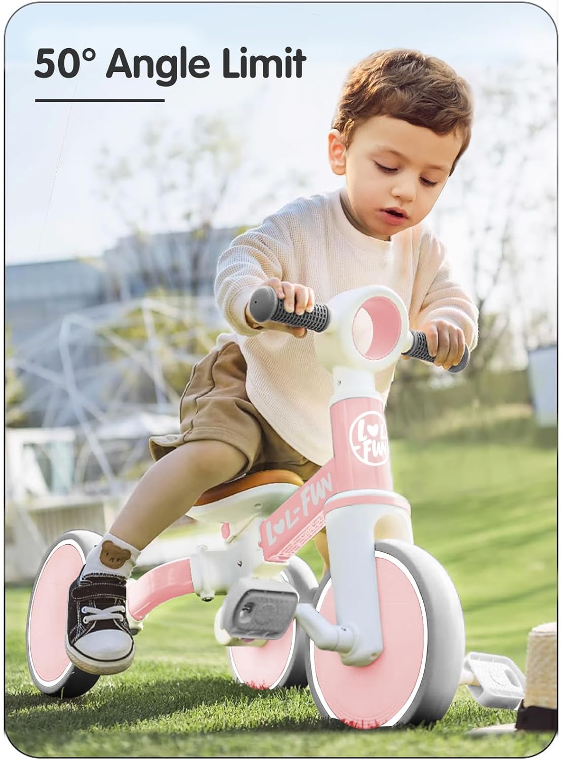 Toddler Balance Bike 5 in 1 Tricycle G314260