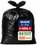 40-45 Gallon Heavy Duty Black Trash Bags 100 Count F741