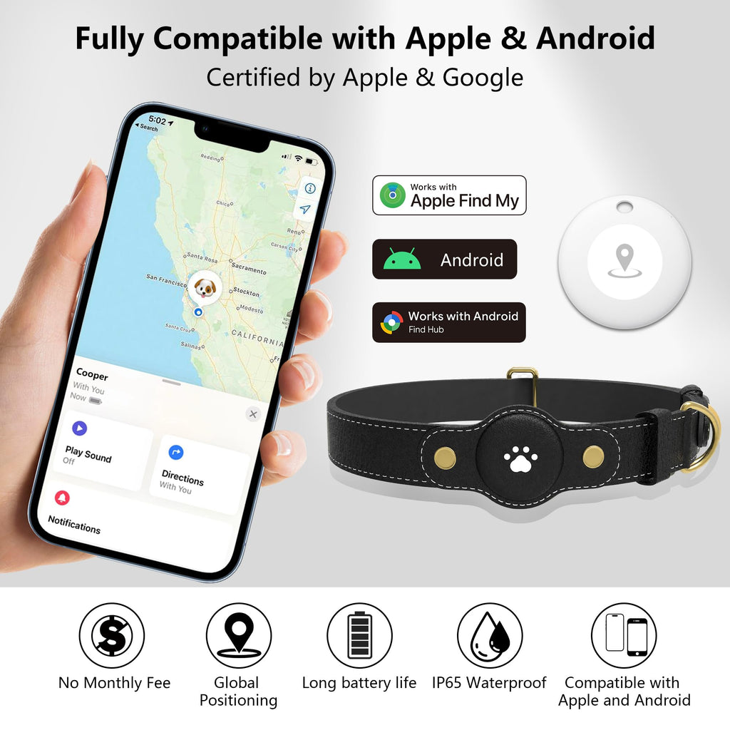 GPS Tracker for Dogs – Smart Dog Collar & Pet Tracker N378907