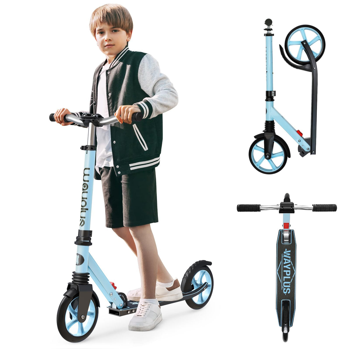 Kick Scooter with 8 Big Wheels G2489