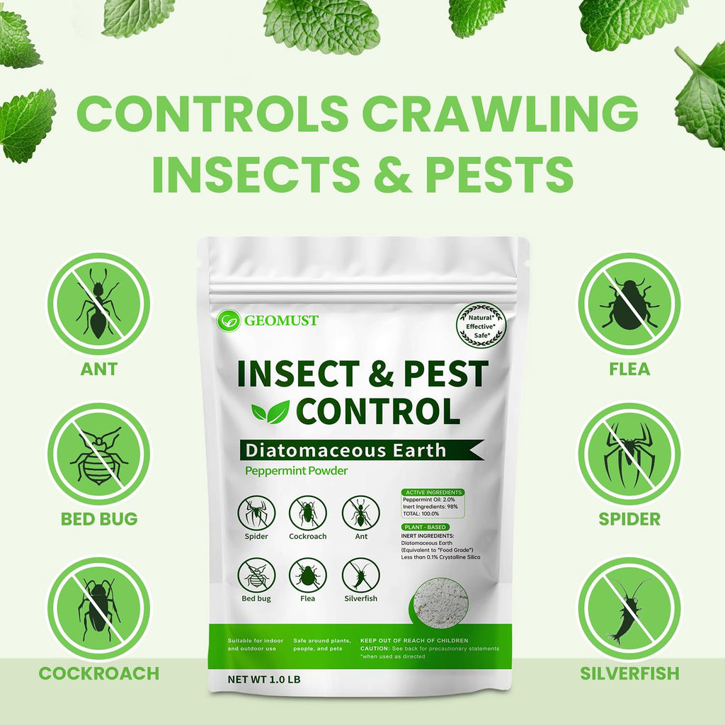 Diatomaceous Earth Food Grade Insect Killer 1 lb Y354