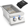 24,000BTU Liquid Propane Double Side Burner H98219