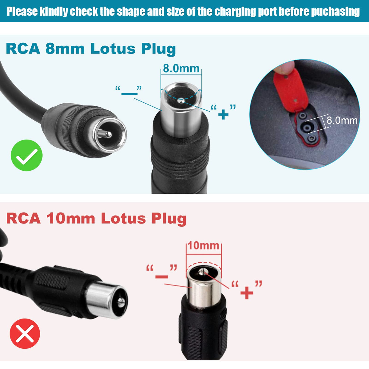42V 2A Electric Scooter Charger O845