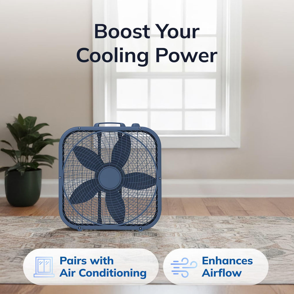 20-Inch 3-Speed Box Fan B472