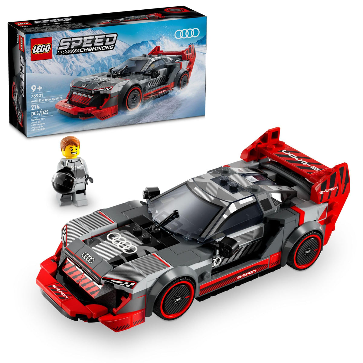 Audi S1 e-tron Quattro Race Car Building Toys Z812484