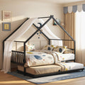 Black Daybed with Trundle P704