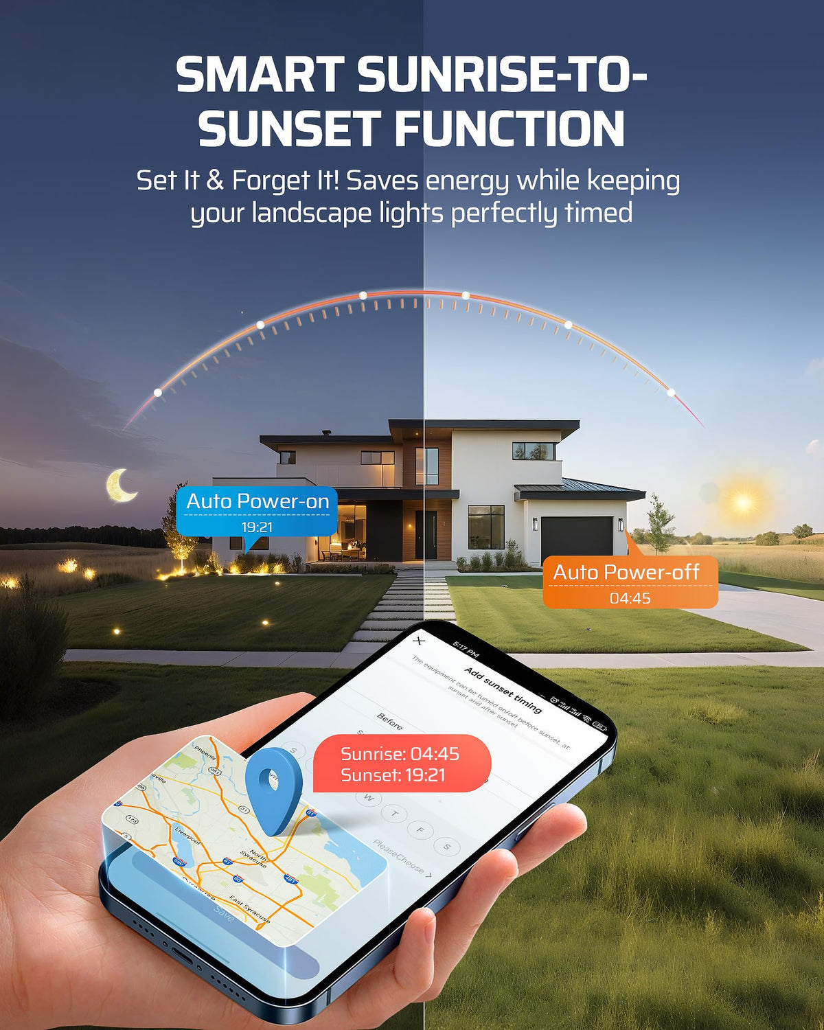 300W WiFi Low Voltage Landscape Transformer T828813