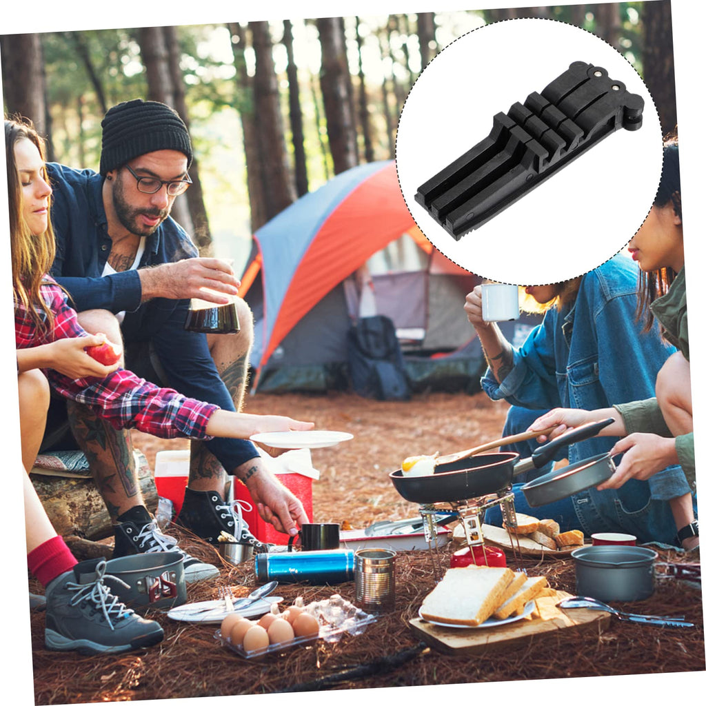 Compact Folding Propane Camp Stove Canister Stand O4076