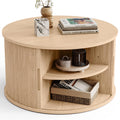 Round Coffee Table with Storage U221398