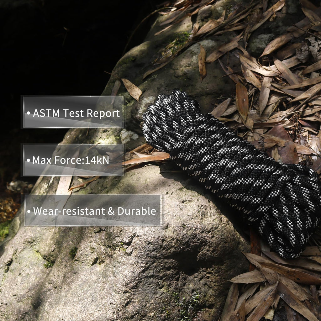 8mm 10mm Double Braid Climbing Rope R93832