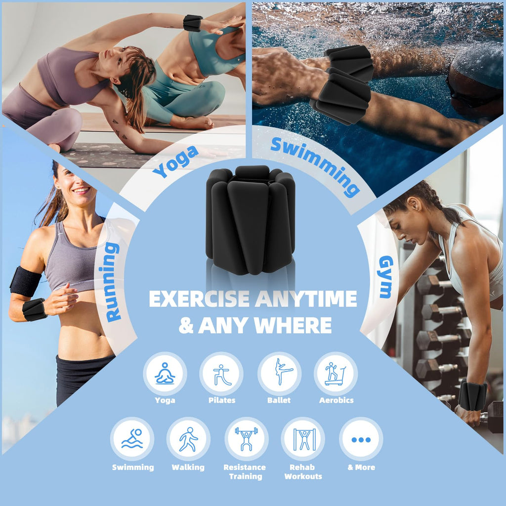 Ankle Weights 4 LBS Pair M22011