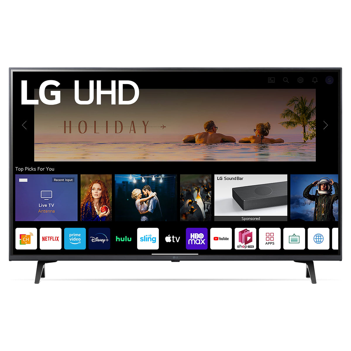 43” Black UHD TV Q69084
