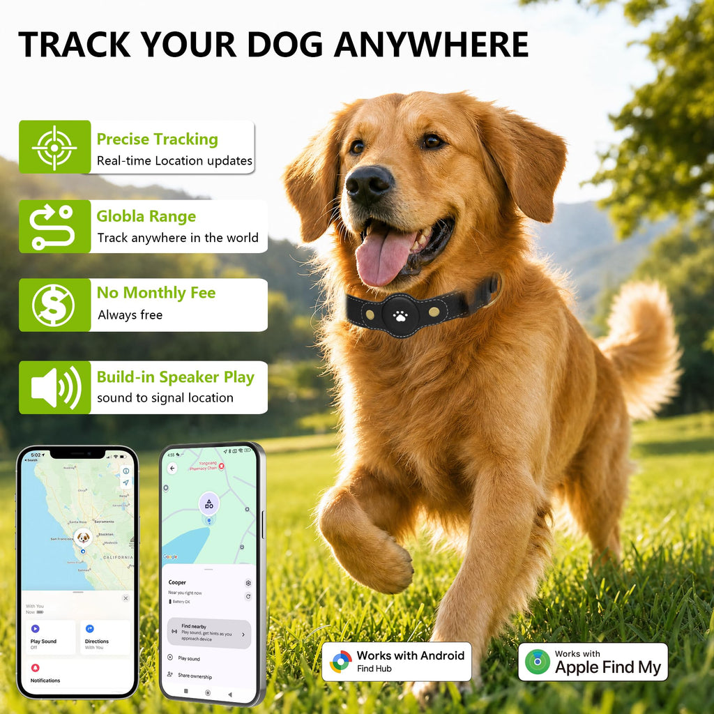GPS Tracker for Dogs – Smart Dog Collar & Pet Tracker N378907
